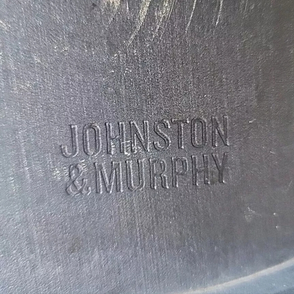 Johnston & Murphy Oxford Shoes Mens 10M Tan Leather Dress Cap Toe Conard 23-8682 - Picture 13 of 14